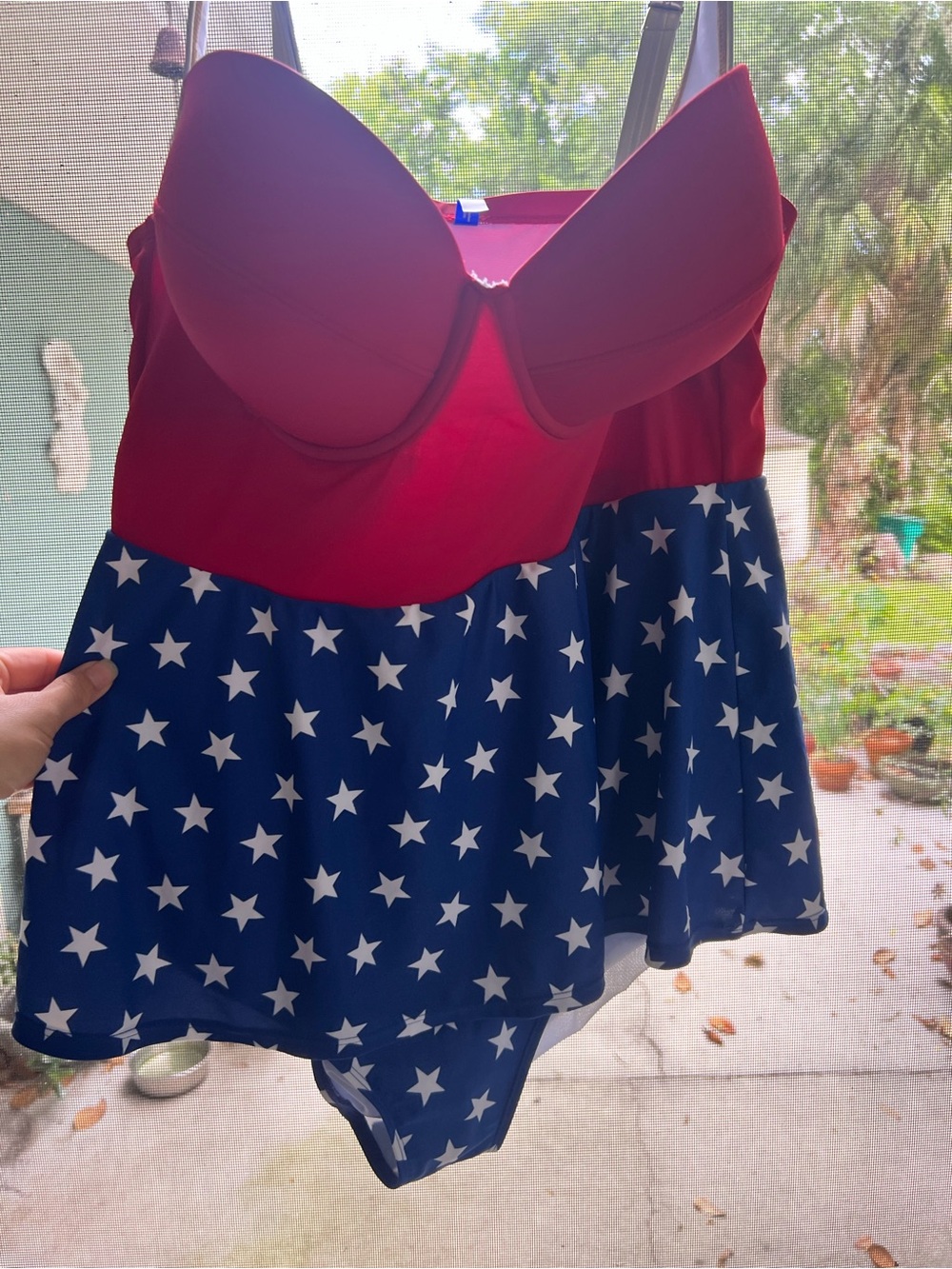 Wonder Woman skirted Size 2 plus size Torrid One Piece